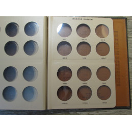 Dansco coin album for Silver Dollars - 1878-1893 - vintage coin supply