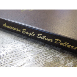 Dansco coin album for American Eagle Silver Dollars - 1986-2012 - vintage supply