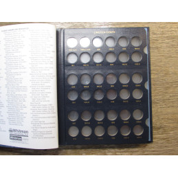 Whitman coin album for Lincoln Cents - 1909-1958 - vintage coin supply
