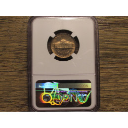 1956 Jefferson Nickel - NGC Graded MS 66 - vintage five cent coin