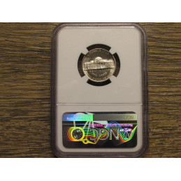 1965 SMS Jefferson Nickel - NGC Graded MS 67 - graded five cent coin