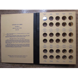 Library of Coins Album for Mercury Dimes - 1916-1945 - vintage coin album