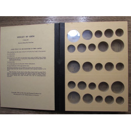 Library of Coins Album for year sets - vintage coin album
