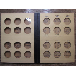 Library of Coins Album for Franklin Half Dollars - 1948-1963 - vintage album