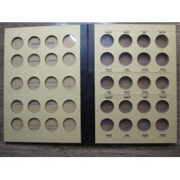 Library of Coins Album for Washington Quarters - 1932-1962 - vintage album