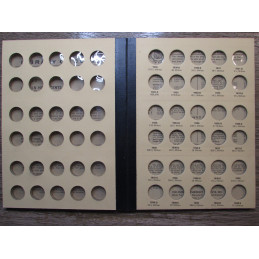 Library of Coins album for Lincoln Wheat Cents - 1909-1940 - vintage album