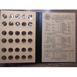 Library of Coins Album for Lincoln Wheat and Memorial Cents - 1941-1968