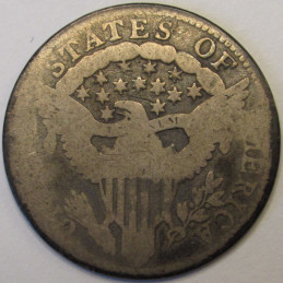 1805 Draped Bust Dime - 5 Berries - antique early American rare silver dime