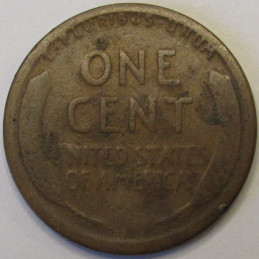 1914 D Lincoln Wheat Cent - antique key date Denver mintmark penny