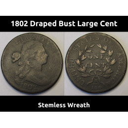 1802 Draped Bust Large Cent