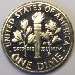 1976 S Roosevelt Dime - beautiful San Francisco mintmark proof coin