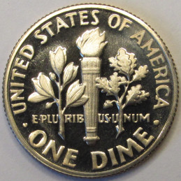1978 S Roosevelt Dime - beautiful S mintmark American proof coin