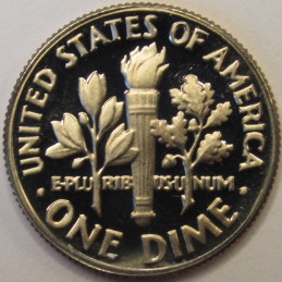 1983 S Roosevelt Dime - beautiful vintage American proof coin