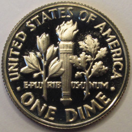 1984 S Roosevelt Dime - vintage beautiful American proof coin