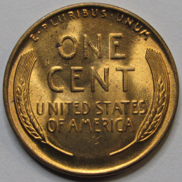 1941 Lincoln Wheat Cent - antique uncirculated WW2 era American wheat penny