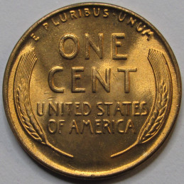 1940 Lincoln Wheat Cent - antique American uncirculated wheat penny