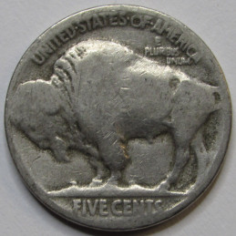1923 S Buffalo Nickel - antique better date San Francisco mintmark nickel