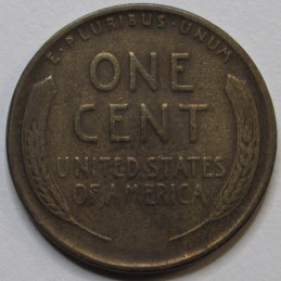 1931 D Lincoln Wheat Cent - antique Great Depression era Denver mintmark wheat penny