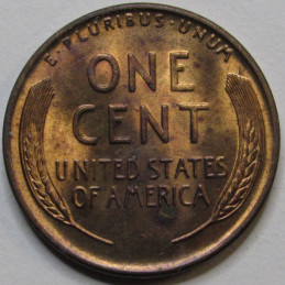1935 Lincoln Wheat Cent - antique uncirculated Great Depression era American penny