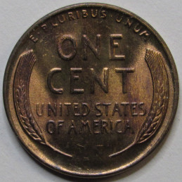 1936 Lincoln Wheat Cent - antique Great Depression era American wheat penny