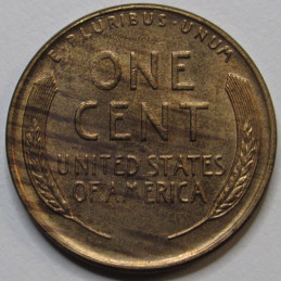 1936 S Lincoln Wheat Cent - antique San Francisco mintmark uncirculated penny