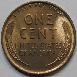 1939 D Lincoln Wheat Cent - antique Denver mintmark wheat penny coin