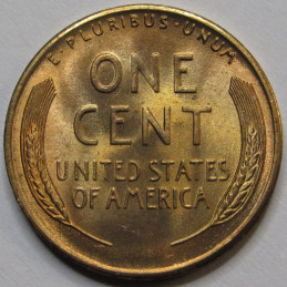 1949 S Lincoln Wheat Cent - antique San Francisco mintmark American wheat penny