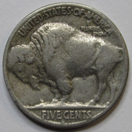 1927 S Buffalo Nickel - better condition San Francisco mintmark American Indian coin
