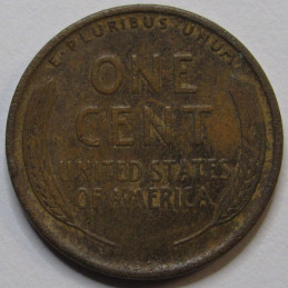 1909 VDB Lincoln Wheat Cent - antique first year of issue American wheat penny coin