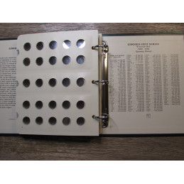 Littleton Coin Album for Lincoln Cents - 1909-1958 - storage for pennies