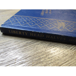 Whitman Bookshelf Album for Liberty Head (Barber) Halves -1892-1906