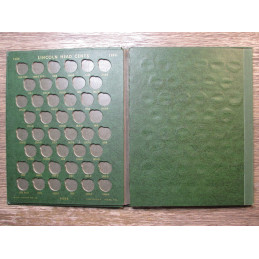 Whitman vintage coin album for Lincoln Cents - 1909-1963 - green album