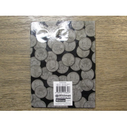 HE Harris coin folder for Half Dollars - blank DIY collection storage