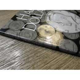 HE Harris coin folder for Half Dollars - blank DIY collection storage