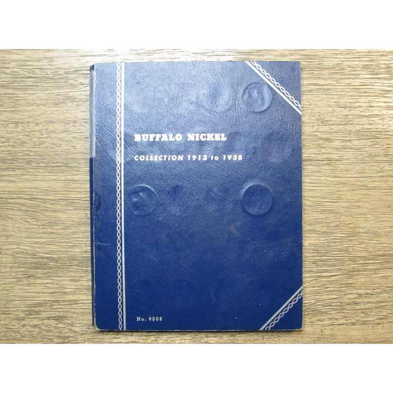 Whitman vintage coin folder for Buffalo Nickels - 1913-1938 Whitman vintage coin folder for Buffalo Nickels - 1913-1938