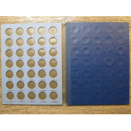 Whitman vintage coin folder for Lincoln Cents - 1909-1945 - scarce printing