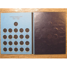 Whitman folder for Lincoln Wheat Cents - 1941-1958