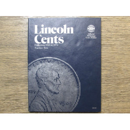 Whitman coin folder for Lincoln Wheat and Memorial Cents - 1941-