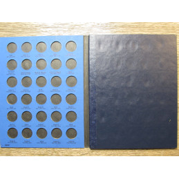 Whitman coin folder for Lincoln Wheat and Memorial Cents - 1941-