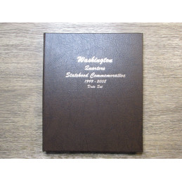 Dansco Album for Washington State Quarters - 1999-2008 date set
