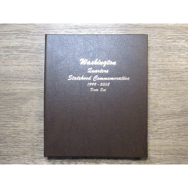 Dansco Album for Washington State Quarters - 1999-2008 date set Dansco Album for Washington State Quarters - 1999-2008 date set