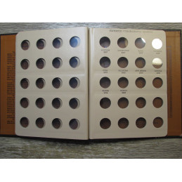Dansco Album for Washington State Quarters - 1999-2008 date set