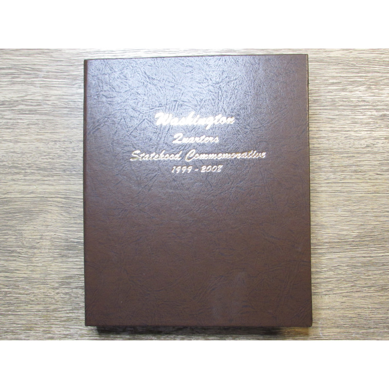 Dansco Album for Washington State Quarters - 1999-2008 P+D Dansco Album for Washington State Quarters - 1999-2008 P+D