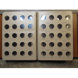 Dansco Album for Washington State Quarters - 1999-2008 P+D