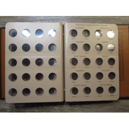 Dansco Album for Washington State Quarters - 1999-2008 P+D