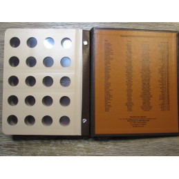 Dansco Album for Washington State Quarters - 1999-2008 P+D