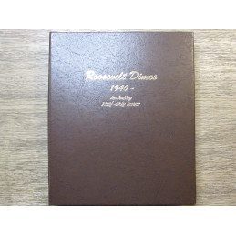 Dansco Album for Roosevelt Dimes - 1946-2023 including proof issues