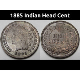 1885 Indian Head Cent -...