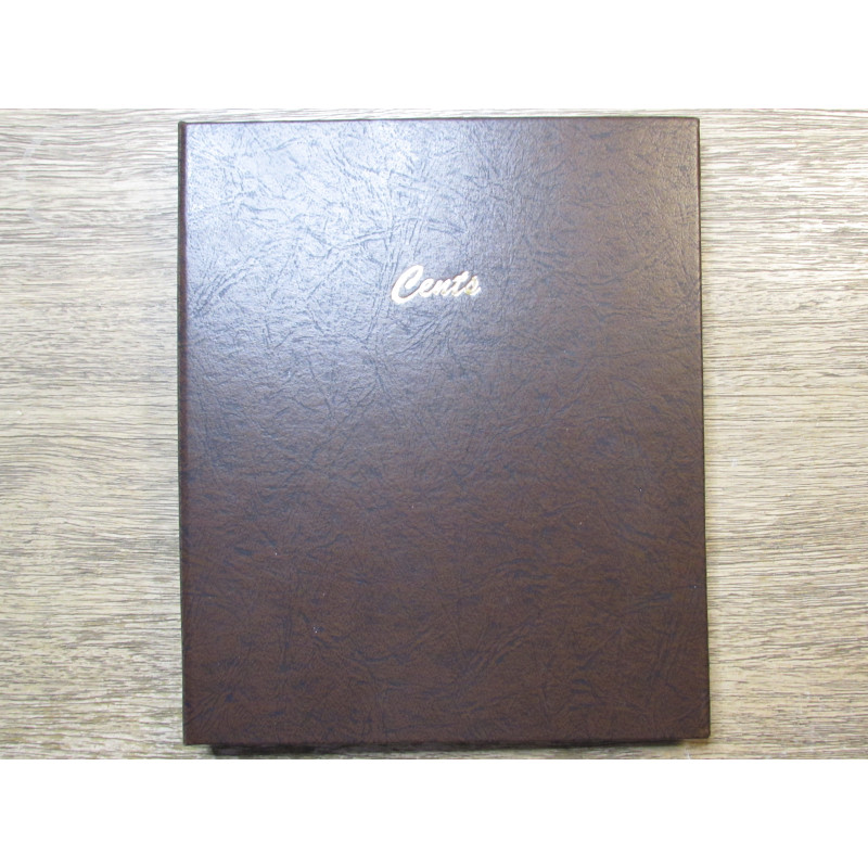 Dansco Album for Cents - plain album - build-your-own collection Dansco Album for Cents - plain album - build-your-own collection
