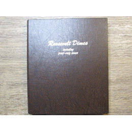 Dansco Album for Roosevelt Dimes - 1946-1992 - with proofs